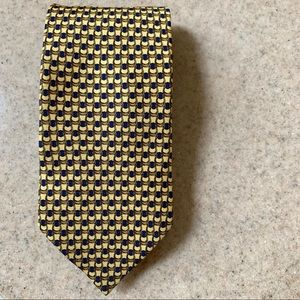 Giorgio Redaelli Necktie in Yellow and Blue